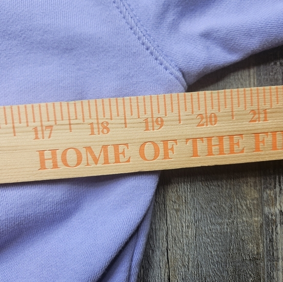 Comme Des Garcons Cropped Sweateshirt Purple Medium - Picture 10 of 12